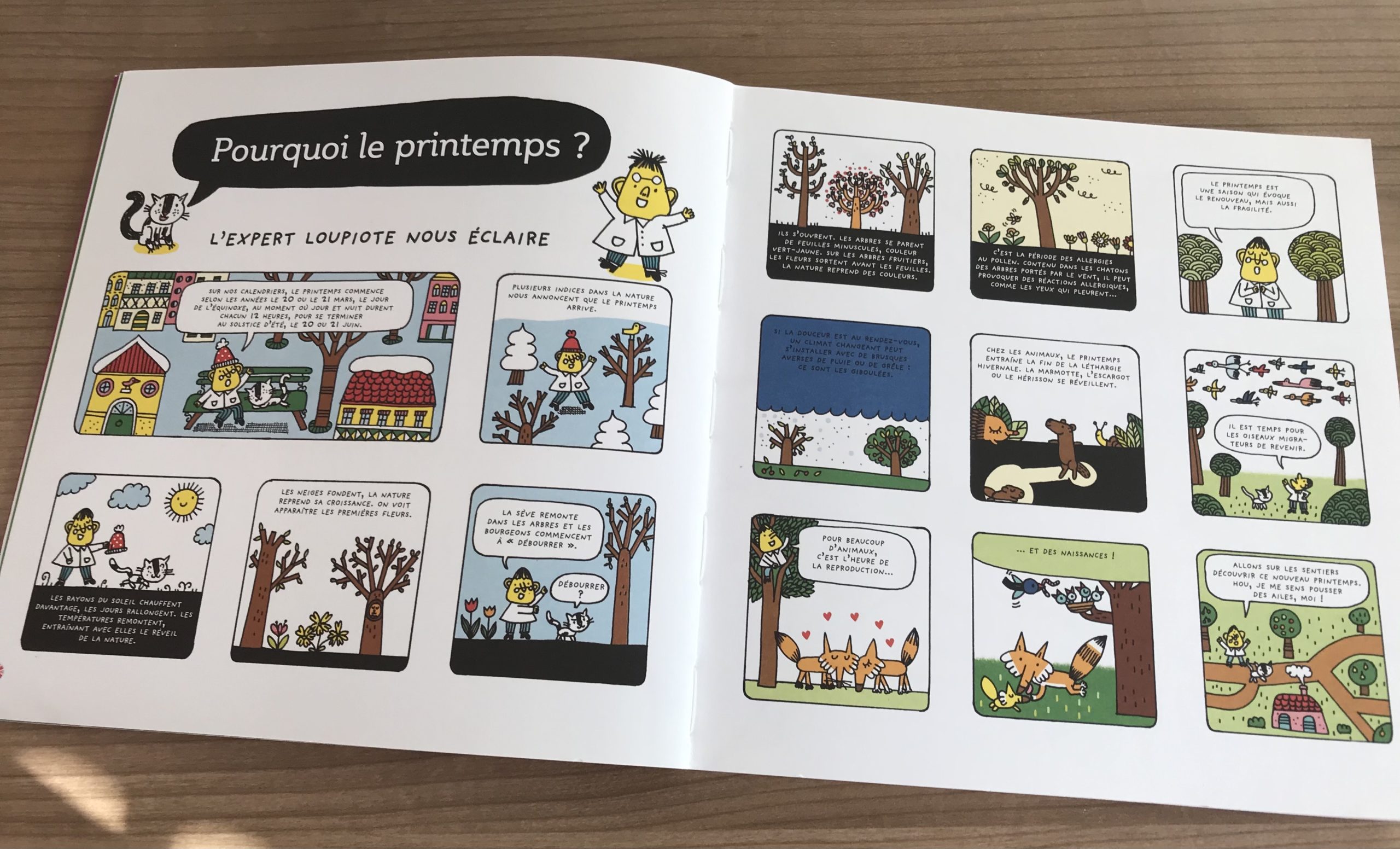 LE PRINTEMPS – Cabane de Fleur